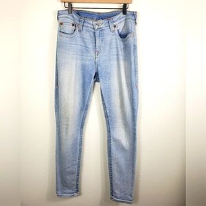 True Religion Light Wash Curvy Skinny Jeans Size 32